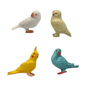 MIDORI 造型磁鐵組 - 鳥類迷你磁鐵  小鳥2  1組