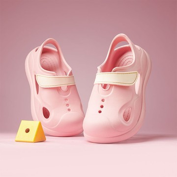 Cheerful Mario幸福瑪麗 戶外女童涼鞋 止滑透氣魔鬼粘兒童涼鞋