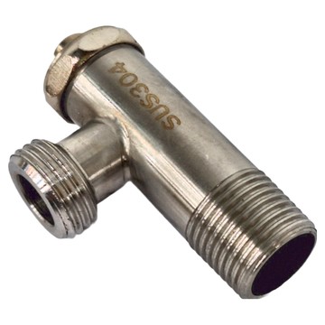 Elephant Waters 沐象 304不鏽鋼一字三角凡而 - 0226C 型號 總長約4cm 總高約6.5cm  4 x 6.5cm  1個