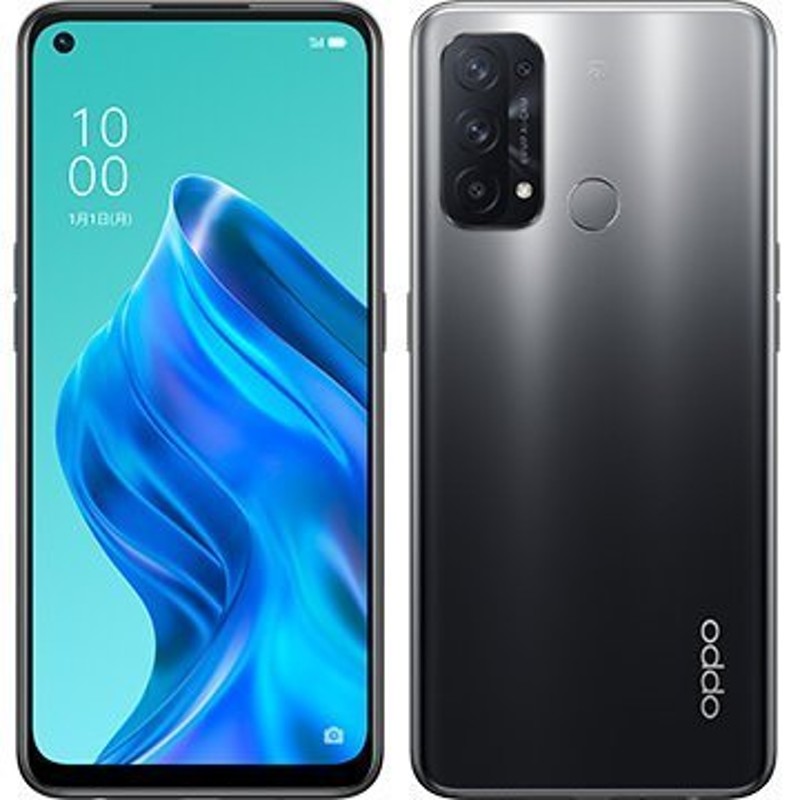 OPPO Reno5 A シルバーブラック CPH2199-BK オッポ スマホ