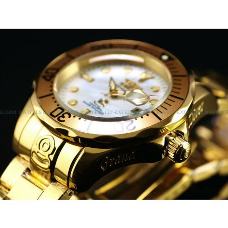 Invicta インヴィクタ メンズ 300M Grand Diver NH35A 自動巻き 18K