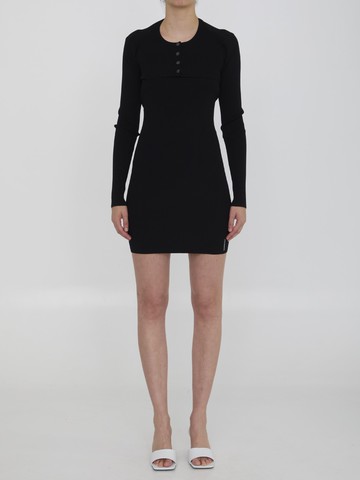 Alexander Wang Twin-set Dress With Cropped Cardigan推薦