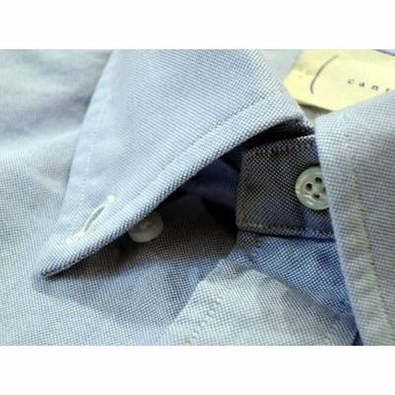 ファッションの バンドカラーストライプシャツ 【cantate / 44 