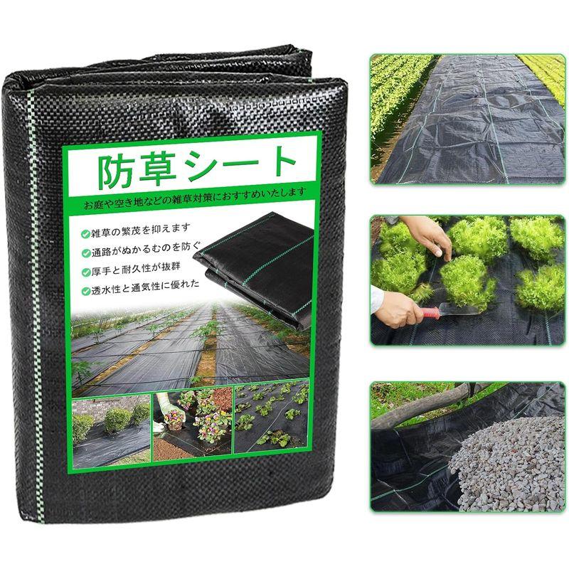 防草シート 園芸用雑草防止シート 雑草防止 除草シート 厚手 高透水性 雑草シート 高密