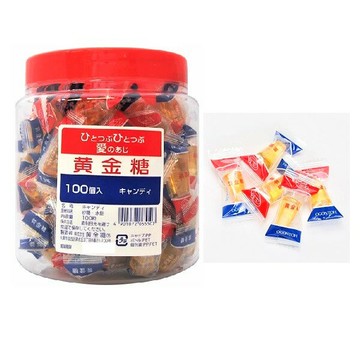 【江戶物語】日本 Ogontoh 黃金糖 罐裝 470g 100個入 水晶糖 婚禮糖果 喜糖 年貨送禮 日本原裝進口