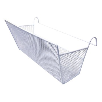 MAME MAKE HOME 掛式床邊收納籃  38 x 9.5 x 17cm  1入  白色