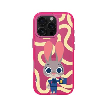 iPhone 16 Pro Clear 粉漾桃 - Walt Disney Animation Studios - 動物方城市 - 茱蒂