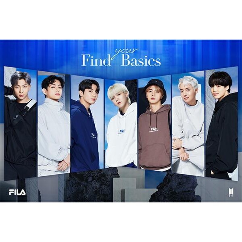 BTS ON フィラ FILA コラボ スウェット トレーナー-