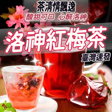 【冷熱泡水果茶】洛神紅莓茶 水果茶 洛神紅玫 洛神花 紅梅 冷泡茶包 水果茶 茶包 花果茶 三角茶包 酸甜口感 紅梅茶