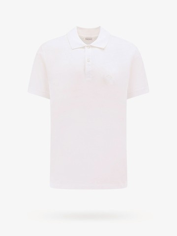 Organic cotton polo shirt - ALEXANDER MCQUEEN - gender_Man