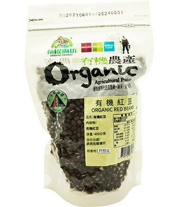 亨源 有機廚坊 有機紅豆  400g/包