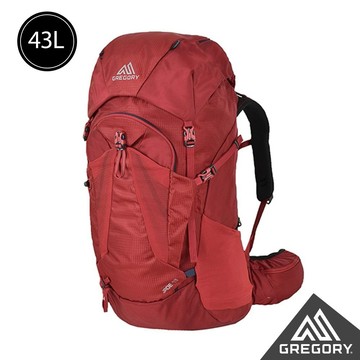 【速捷戶外】美國GREGORY 145296 健行登山背包 JADE 43L 女(寶石紅),1-3日背包,背包客,徒步旅行,登山健行,背包客