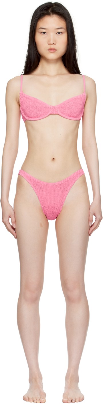 Bond-Eye 粉色 Gracie Balconette & Scene Brief 比基尼