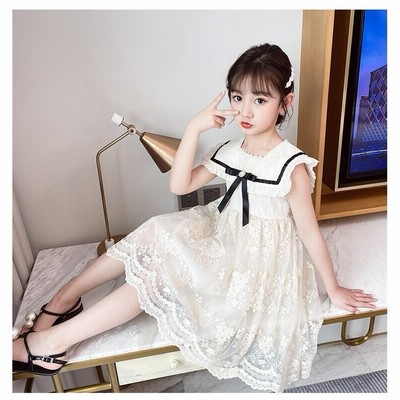 ワンピース キッズ 子供服 女の子 夏 ノースリーブ 子供ドレス キッズワンピース ジュニア お姫様 カジュアル 新品110 通販 Lineポイント最大get Lineショッピング