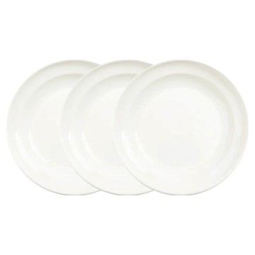 HIKARI 日光生活 環保微波圓盤  白色  3個