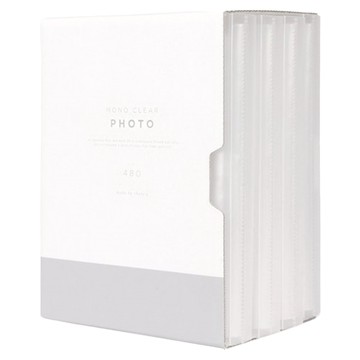 there's Monoclear 相簿 附盒 4 x 6 單一顏色 活頁夾設計  480張