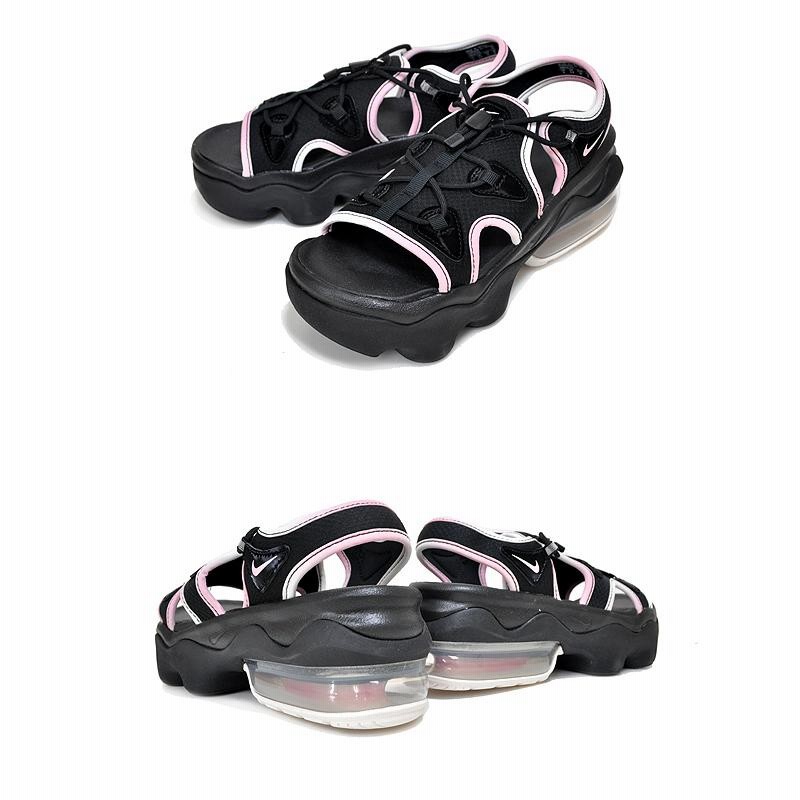 ナイキ ウィメンズ エアマックス ココ サンダル NIKE WMNS AIR MAX KOKO SANDAL black/pink  glaze-sail-black dm6187-010 レディース 厚底 ブラック ピンク | LINEブランドカタログ