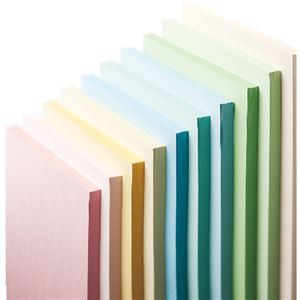 （まとめ） 長門屋商店 Color Paper A4 厚口 レモン ナ-3302 1冊（100枚） （代引不可）