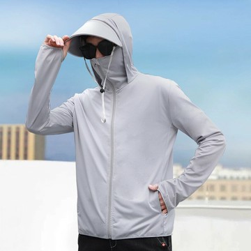 防曬衣男 薄款外套 透氣防紫外線釣魚防曬服男【淘夢屋】