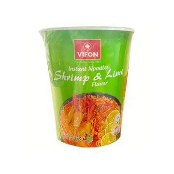 VIFON酸辣檸檬蝦杯麵60g