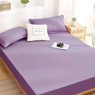 貝淇小舖 3M防水透氣保潔枕套  75 x 45cm  淺紫  1個