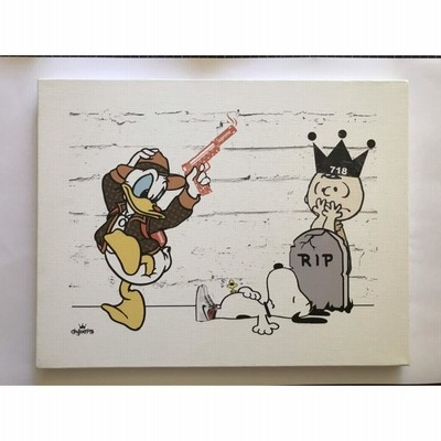 ピーナッツ スヌーピー キャンバス アート PEANUTS : FAR-OUT