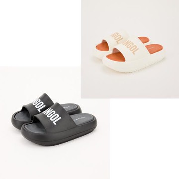 KANGOL撞色厚底拖-多色多尺寸任選