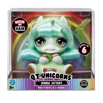 (不挑盒況)MG56730 七彩便便樂 玩髮獨角獸 綠色款 Surprise Unicorn 獨角獸玩具 娃娃公仔