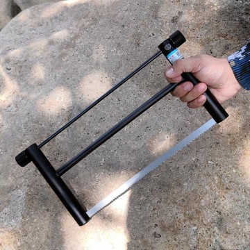 變形棍鋸防身可拆卸戶外戰術便攜伐木鋸手工鋼鋸摺疊收納不銹鋼鋸 雙11全館免運