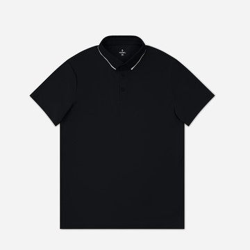 Performance Piqué Polo 黑