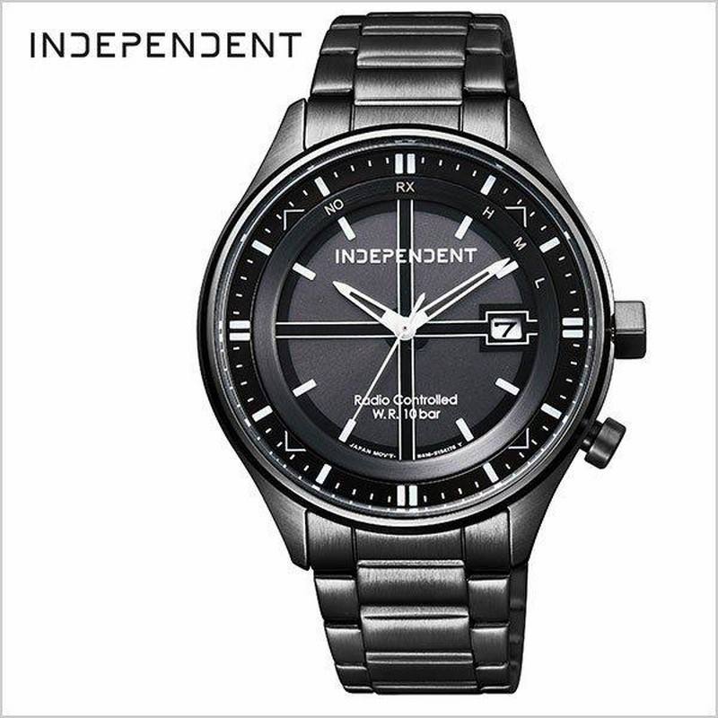 シチズン インディペンデント 腕時計 CITIZEN INDEPENDENT 時計 メンズ ブラック KL8-643-51 | LINEショッピング