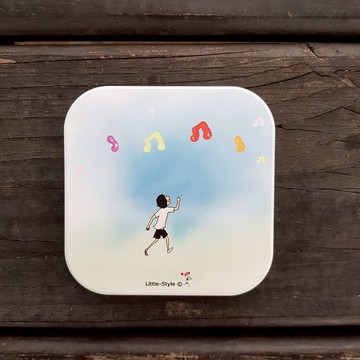 吸水杯墊-平淡如水