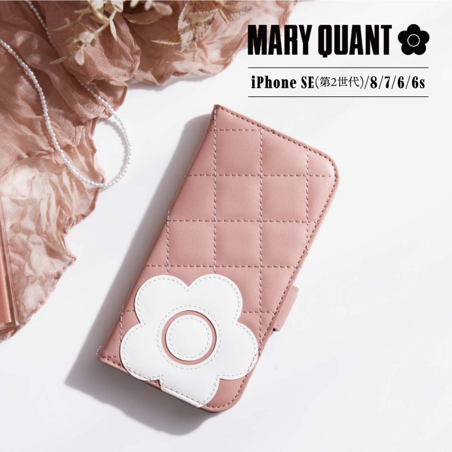 マリークヮント MARY QUANT iPhone SE 8 7 6 6s ケース スマホ 携帯 アイフォン 手帳型 レディース マリクワ  IPSE-MQ01 | LINEブランドカタログ