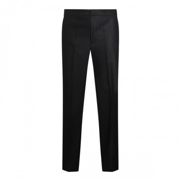 Jil Sander - Black Wool Pants 48