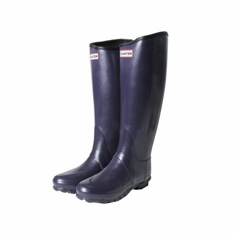 HUNTER】レインブーツロング23.0㎝UK4ネイビー