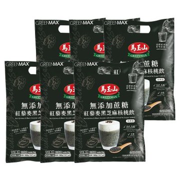 【馬玉山】無蔗糖紅藜麥黑芝麻核桃飲x6包 30g*12入 效期品2026.05.27