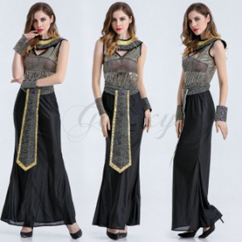 ハロウィン 民族衣装 ギリシャ エジプト エジプシャン 女神 女王 貴族 セクシー コスプレ衣装 Ps26 通販 Lineポイント最大1 0 Get Lineショッピング