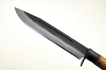 土佐鍛造ハンティングナイフ両刃 300