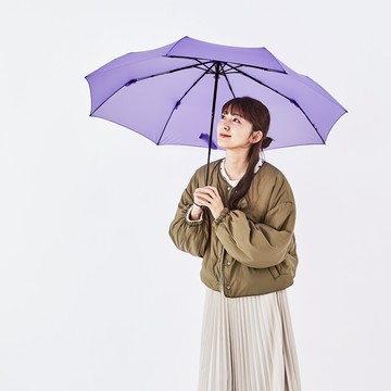 【Amvel】 VERYKAL 8 防反彈羽量級8骨自動傘 - 薰衣草紫