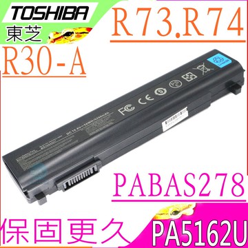 TOSHIBA PA5161U PA5162U PA5163U PA5174U 電池(保固最久)-東芝 R30 R30-A R30-AK01B R30-AK03B R30-AK40B R73 R734 PABAS277 PABAS278 PABAS280