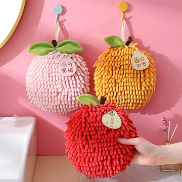 喜慶如意擦手球 擦手巾 雪尼爾 毛巾 抹布 洗碗布 吸水毛巾 洗手巾 清潔布【BlueCat】【JG0918】