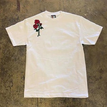 搞錢做慈善 3A260克純棉雙紗！向上俠！重磅情侶女寬松短袖T恤男