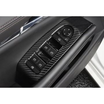 ~歐力斯~馬自達 MAZDA 19-25年 4代 MAZDA3 馬3 玻璃開關飾板 升窗開關 內扶手面板 碳纖維紋