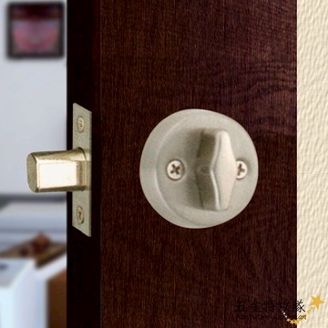 【花旗 WACH】迷你型不鏽鋼暗閂鎖（85mm /60mm 無鑰匙）小圓半邊鎖 補助鎖 當門閂使用 平閂 橫閂 暗栓