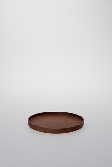 TG 台灣相思木圓形托盤 198mm