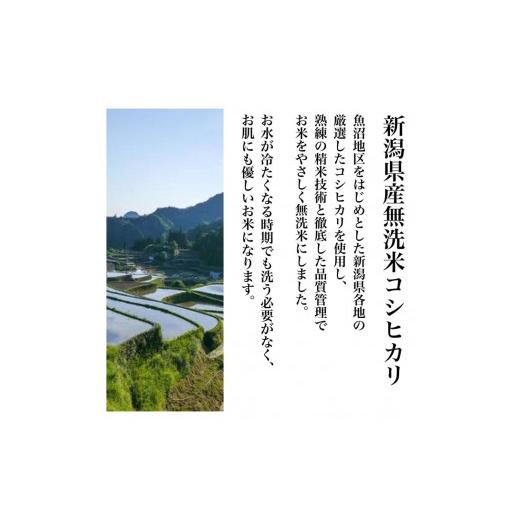 ふるさと納税 新潟県 新潟県産コシヒカリ 無洗米 そのまんま真空パック 900ｇ×6袋