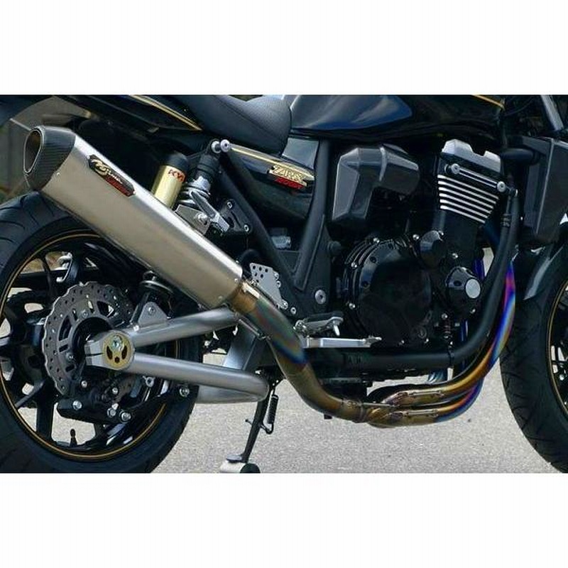 ナチュラルネイビー ノジマエンジニアリング NOJIMA ノジマ ZRX1200 DAEG LOCK-ON スリップオン  チタンサイレンサー+カーボンエンドキャップ NT618SLC-CLK 通販