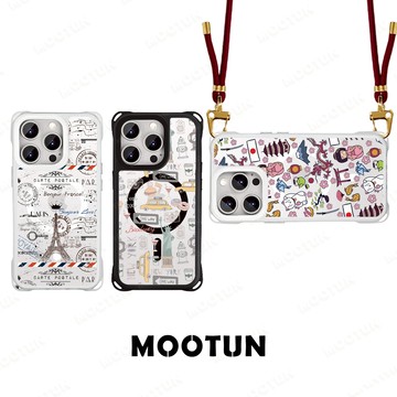 MOOTUN 沐盾 | 手機掛繩 掛繩手機殼 防摔殼 手機殼 iPhone 17~11 全系列 Pro Max 旅行系列