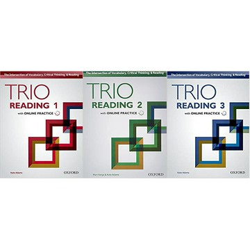 華通書坊/姆斯Trio Reading (1/2/3) with Online Practice /Adams/Vargo華通書坊/姆斯