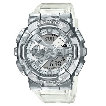 CASIO卡西歐G-SHOCK GM-110SCM-1A 簡約時尚冰酷迷彩設計風格配件49.7mm｜樂天全館特惠中★指定刷卡回饋10%